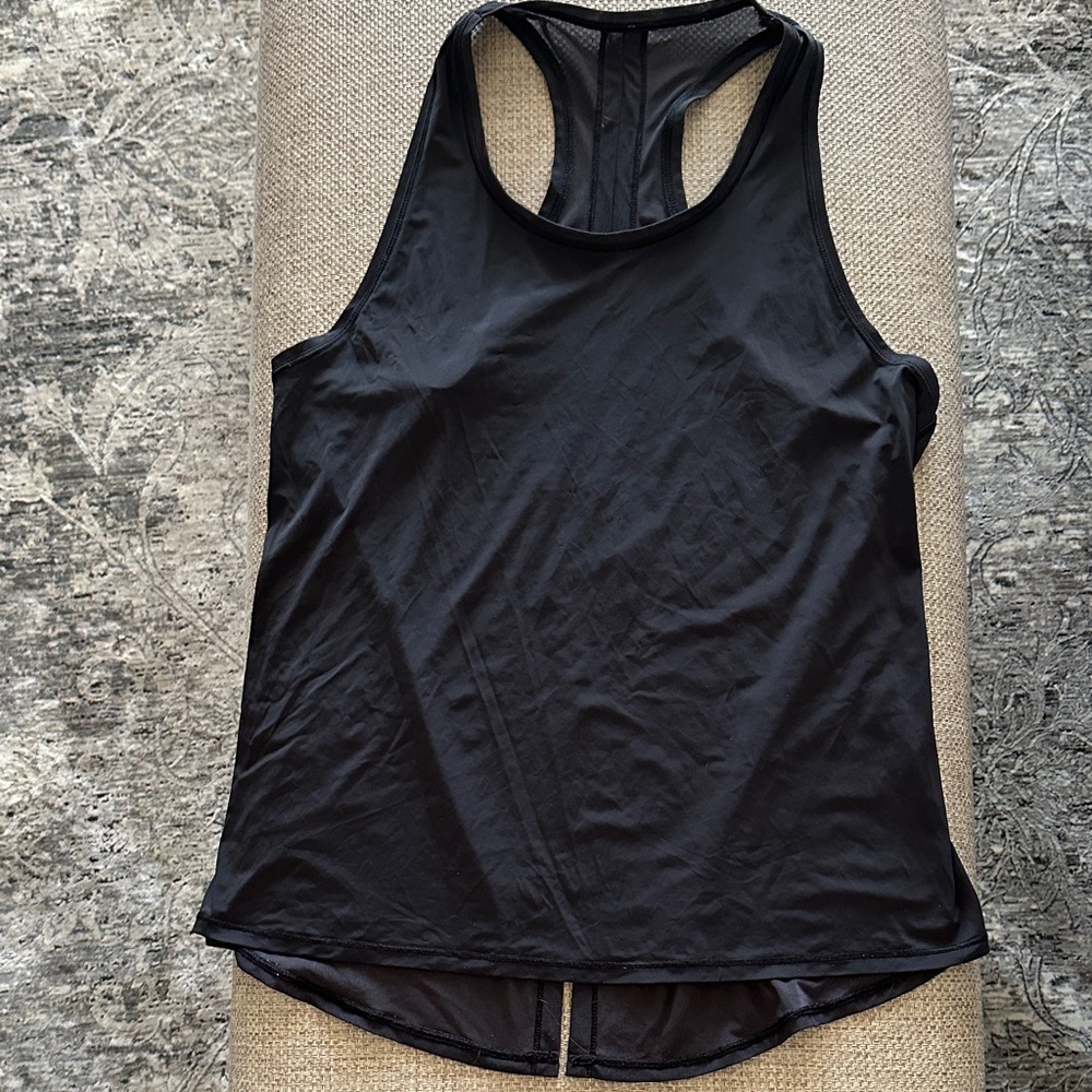 lululemon athletica “Ace Tank Top”, Black, size 8